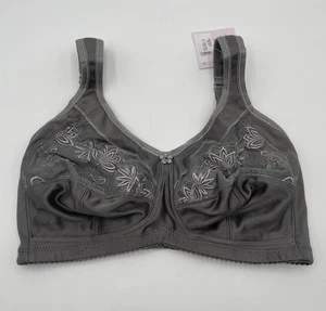 ABC Regalia Mastectomy Bra Style 511 Grey Size 38F Soft Cup - Picture 1 of 6