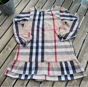 Kleid Burberry Langarm 3/6 Monate Beige - Bild 1 von 4