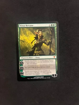 Nissa Revane [Zendikar] Magic MTG Cards LP - Image 1 of 2