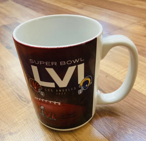 Los Angeles Rams Cincinnati Bengals Super Bowl LVI  Coffee Mug From Feb 13 2022 Cover