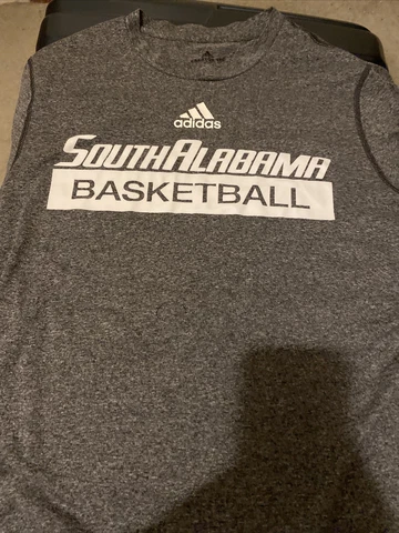 Adidas South Alabama Basketball Team Issued Men’s L T Shirt Cover