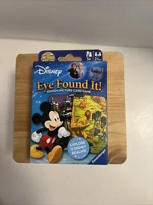 Disney - Eye Found It! Hidden Picture Card Game - NEW 2021 - Ages 3+ - Image 1 of 2