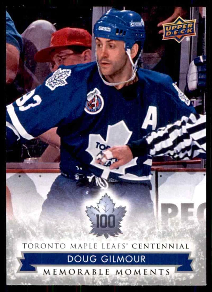 2017-18 Upper Deck Toronto Maple Leafs Centennial Doug Gilmour #191 - Image 1 of 2