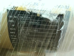 Baldor EM3558 Electric Super E Motor 2 HP 3-Phase 1760RPM 230/4 - New In Box - Picture 1 of 1