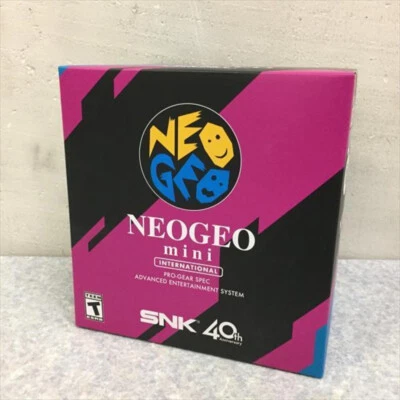 SNK Neo Geo Mini Console International Version Arcade Video Game 40 Tittles - Photo 1/4