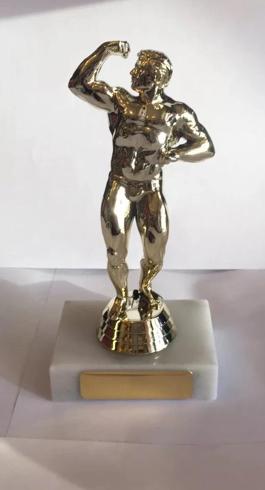 AWARDSMITH Strong Man, Bodybuilding, Fitnessstudio Trophy 6"" kostenlose Gravur
