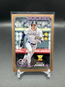 2024 Topps Series 2 - Gold #374 Nolan Jones 293/2024 Colorado Rockies 🔥🔥🔥 - Picture 1 of 14
