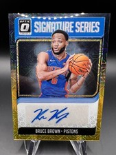 2018-19 Donruss Optic Signature Series Bruce Brown Rookie Black Gold SSP  3/8!!!