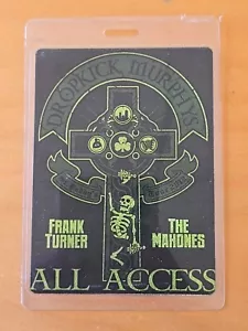 DROPKICK MURPHYS ALL ACCESS 2012 ST. PADDY'S TOUR BAND MEMBER LAMINATE - Picture 1 of 5