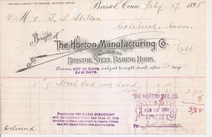 Vintage 17 febbraio 1898 Horton ricevuta di fabbricazione firmata T S Skilton & Sons! - Foto 1 di 1