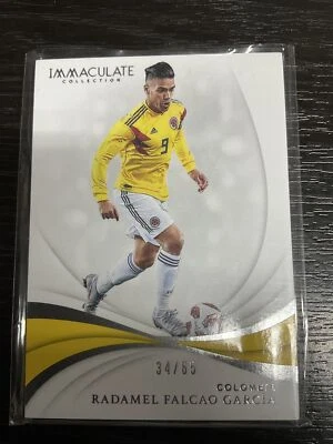 2018-19 Panini Immaculate Soccer Radamel Falcao Garcia /65 Base Colombia SP - Image 1 of 2