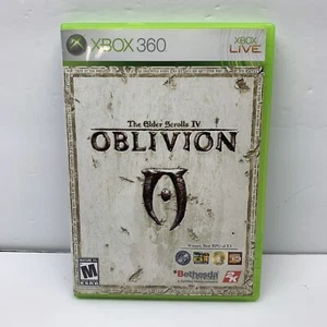 The Elder Scrolls IV Oblivion (XBox 360, 2006) CIB XBox Live Bethesda - Picture 1 of 4