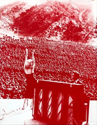 RUSSELL YOUNG "MARILYN IN KOREA" 2006 | UNIQUE SIGNED CANVAS | LARGE 40X28" - Image 1 of 3