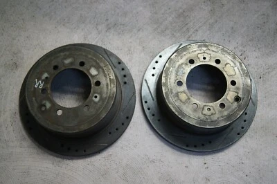 1991 - 1994 年丰田陆地巡洋舰 FJ80 2 件套后盘式制动转子原始设备制造商原装 — 第 1/4 张图片