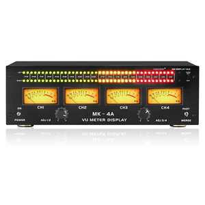 Pro Analog Audio VU Meter DB Panel+Sound Level Indicator Music Spectrum Analyzer - Picture 1 of 12