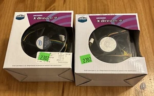 Cooler Master Silent Case Fan 1200 RPM 19 dBA 3 pin power R4-S2S-124K-GP 2 Pack - Picture 1 of 5