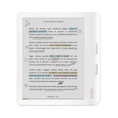 681495009480 Rakuten Kobo Libra Colour e-book reader Touchscreen 32 GB Wi-Fi Whi - Image 1 of 4
