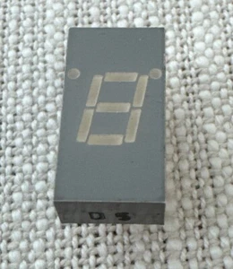 TIL340 TI TIL 340 TEXAS INSTRUMENTS ALPHANUMERIC LED VINTAGE Gray 10 Pin Rare - Picture 1 of 4