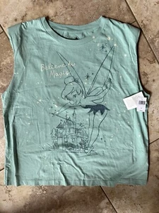 Camiseta sin mangas Tinkerbell Believe de los parques Disney XL - Imagen 1 de 4