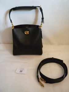 Coach Willow Bucket Bag Schwarz 904029 Neu mit Etikett Neu UVP 350£ - Bild 1 von 24