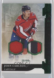 2019-20 Upper Deck Artifacts Emerald Material /65 John Carlson #55