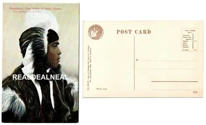 ALASKA-YUKON-PACIFIC EXHIBITION Eskimo Woman 1909 Unused Postcard - Picture 1 of 1