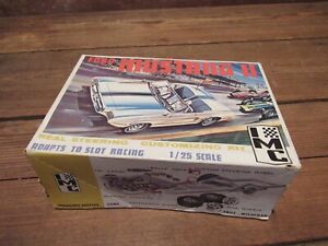 Vintage IMC 1963 Ford Mustang II Concept Car 1/25 Model Kit - PARTS!