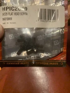 Hpi 94529 Flat Head Screw M4 X 10mm 2,5mm Hex Socket (10) - Picture 1 of 7