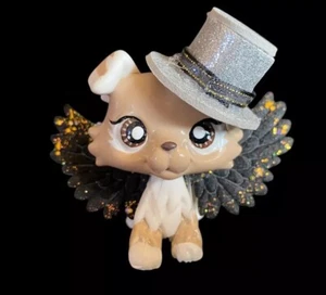 Mini Pet Shop, Dog Puppy, Collie, OOAK Custom Hand Painted, LPS - Picture 1 of 2