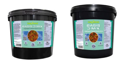 Koifutter IZUMI Basis 3-Mix Spirulina Paprika Fischfutter 3 - 6 mm, 2 kg - 15 kg - Bild 1 von 2