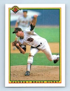 1990 Bowman Bruce Hurst San Diego Padres #208 - Picture 1 of 2