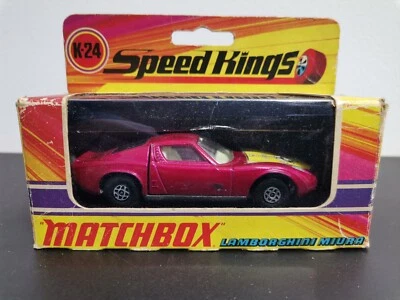 MATCHBOX SPEED KINGS K-24 LAMBORGHINI MIURA - Immagine 1 di 4