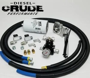 94-97 OBS Ford 7.3L Powerstroke Fuel Filter Bowl Regulated Return Kit - Picture 1 of 11