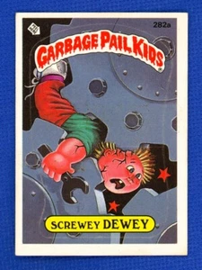 1987 Topps Garbage Pail Kids Series 7  # 282a Screwey Dewey - Picture 1 of 2