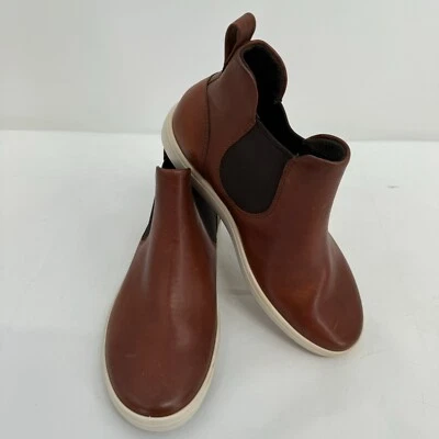 BOTAS CHELSEA ECCO SOFT 7 MUJER CUERO MARRÓN COÑAC TALLA 37 EU (6 - 6.5 US) Foto 1 de 4