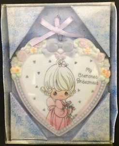 Colección Enesco Preciosos Momentos Boda Porcelana Adorno Dama de honor - Imagen 1 de 4