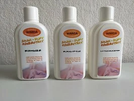 Warda Saunaaufguss-Set 3x 1 l Flasche Freie Duftwahl (per Mail senden)