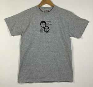 Vintage 90s Guided By Voices w/Tobin Sprout T-Shirt Size M Indie Rock - Picture 1 of 4