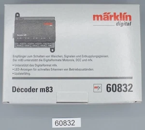 Märklin 60832 Decoder m 83 unterstützt Digitalformat mfx Neuheit 2017 #NEU OVP# - Bild 1 von 1