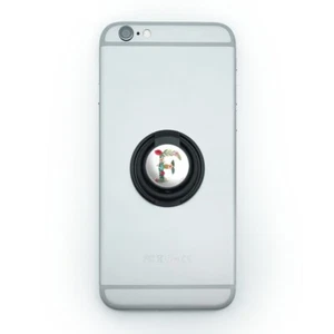 Buchstabe F Blumen Monogramm Initiale Handy Ring Halter Ständer - Bild 1 von 5