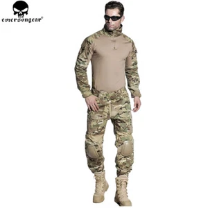 EMERSON Tactical Uniform BDU G2 Combat Shirt & Pant Set Miliary Clothing W/ Pads - Picture 1 of 12