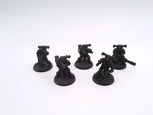 Havocs [x5] Chaos Space Marines [Warhammer 40K] Primed - Picture 1 of 2