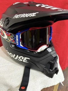 BELL MX-9 Mips Off-Road Helmet Fasthouse CHIN MOUNT For Action Cam ,Oakley&100% - Foto 1 di 20