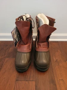 NUEVO CON ETIQUETAS Botas Sorel De Colección Para Hombre Talla 10 Cabela's Kaufman Caribou Botas de Nieve Canadá - Imagen 1 de 6
