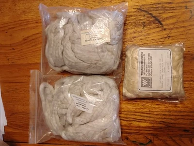 Silk & Cotton/Lyocel & Cotton/Flax Blends For Spinning - Image 1 of 4