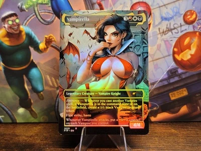 Edgar Markov Foil Borderless Playtest Card For MTG Vampirella Reskin - Image 1 of 3
