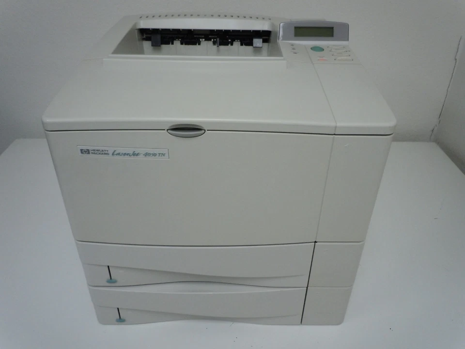 HP LaserJet 4050tn Printer *Low Pages 4,381 *Memory Upgrade 144mb +Warranty!! - Image 1 of 4