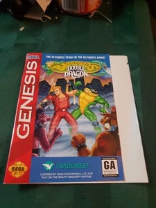 Battletoads Double Dragon Sega Genesis caja solo arte - Imagen 1 de 2