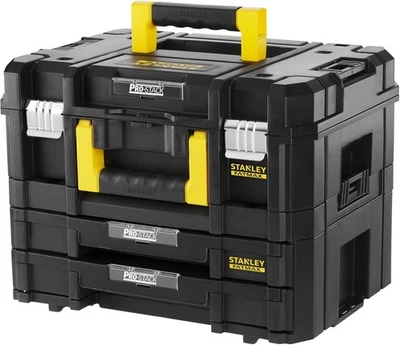 Stanley FMST1-71981 Kit Cassetta Porta Utensili Elettrici 2 Cassetti PRO-STACK - Immagine 1 di 4