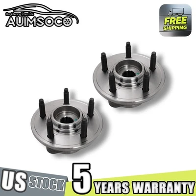 Cojinete de rueda y buje delanteros laterales izquierdo y derecho Mercury Mountaineer 2006-2009 2010 2 piezas Foto 1 de 4